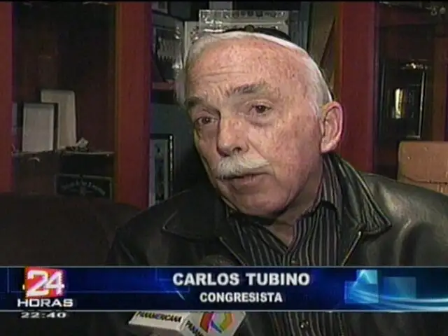 Congresista Tubino: Denuncia sobre espionaje chileno “no es muy creíble”  