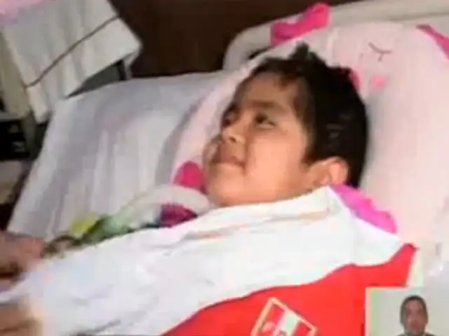 Pequeña Romina Cornejo recibió respirador mecánico