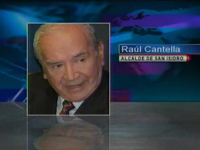 Renunció el alcalde de San Isidro Raúl Cantella