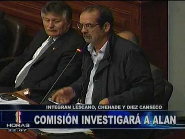 Congreso aprobó conformación de comisión que investigará gobierno de Alan García