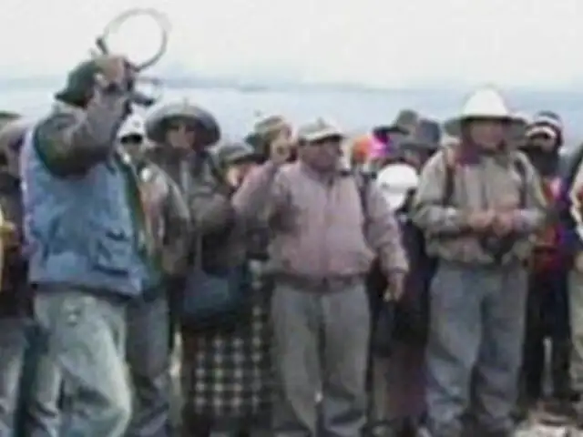 Pobladores toman minera acusandola de contamir el medio ambiente en Cusco