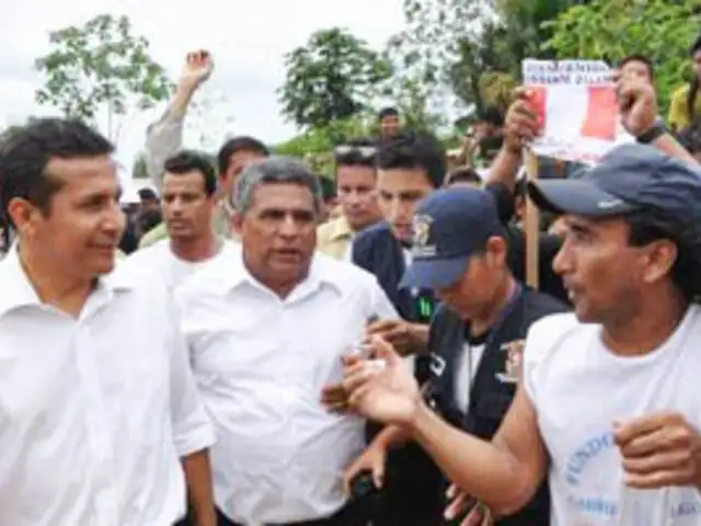 Presidente Humala realiza visita para inspeccionar acciones cívicas en Loreto