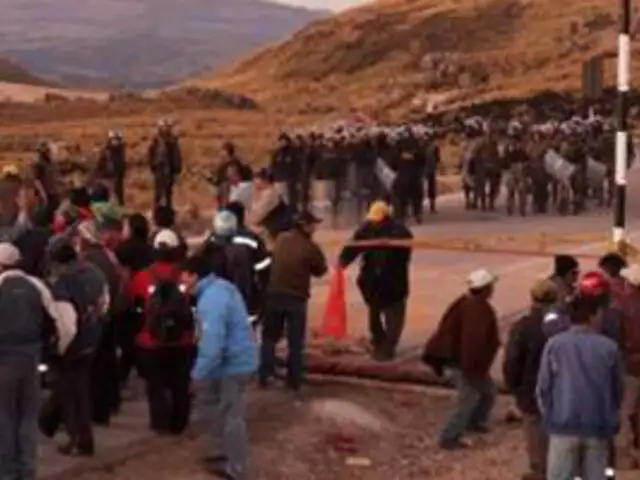 Se mantiene un ambiente tenso en la carretera Cajamarca-Bambamarca