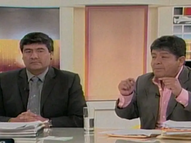 Congresista Ruiz y Eduardo Núñez debaten sobre caso de azucarera Andahuasi