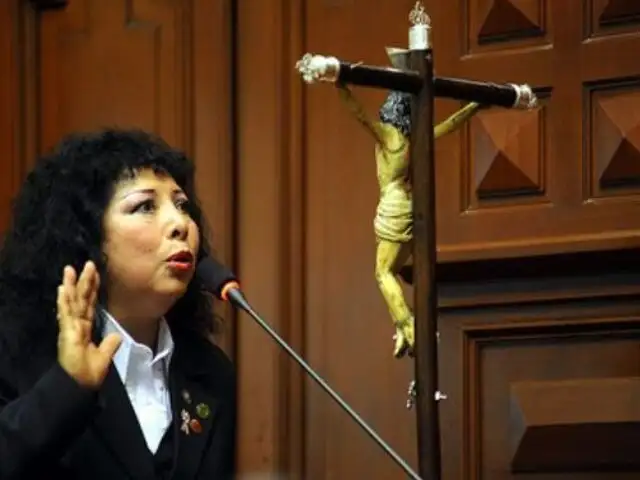 Integrantes de la Comisión de Ética coinciden en sancionar a la legisladora Celia Anicama