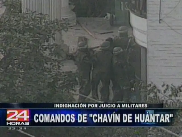 Congresistas se indignan ante posible juicio a los comandos “Chavín de Huantar”