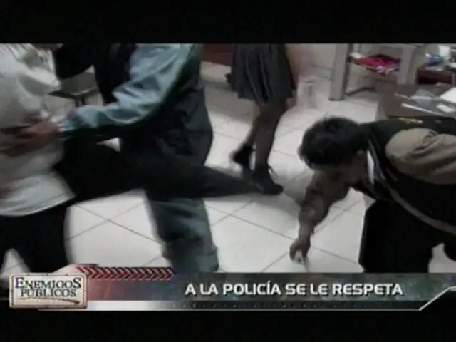 Jóvenes ebrios que causaron desmanes en la comisaría de La Molina denuncian a policías