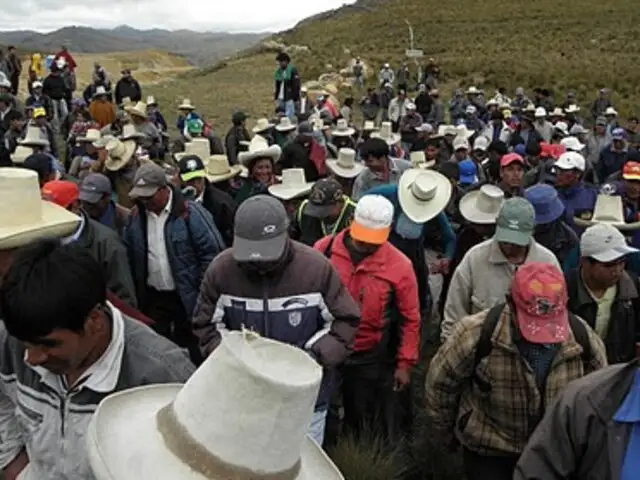 Cajamarca: Dirigentes y minera Yanacocha reanudarán mesa de diálogo 