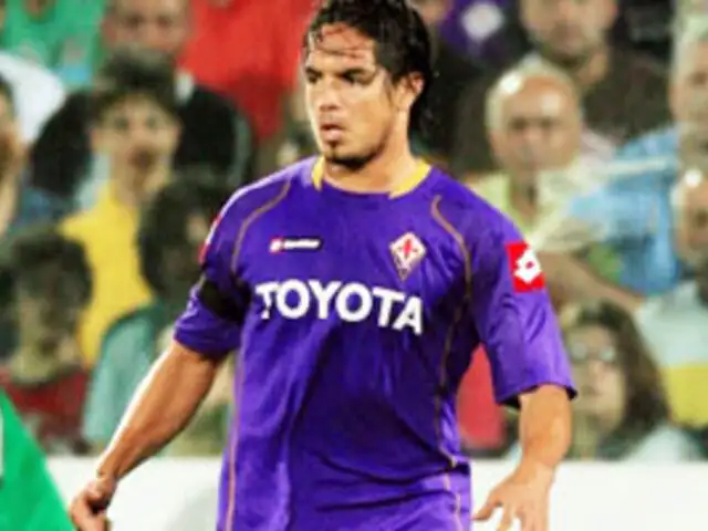 Club Fiorentina tasa pase de Juan “loco” Vargas en 16 millones de dólares