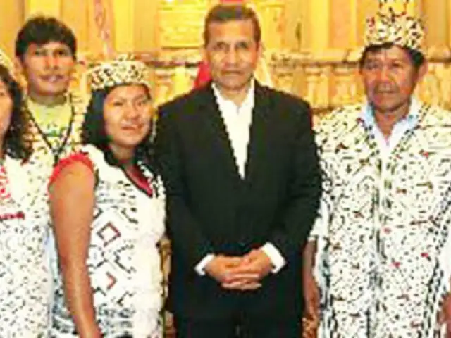 Jefe de Estado recibió a miembros de Central de Pueblos Originarios Yine Yami