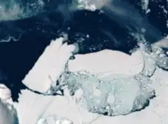 La NASA detectó un iceberg gigante en el continente Antártico