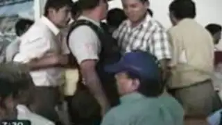 Junín: pobladores casi linchan a funcionario durante presentación de maqueta 
