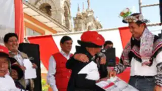 Ollanta Humala: Estamos avanzando con la promesa que hicimos al país
