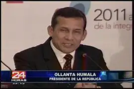 Presidente Ollanta Humala se reunió con el Consejo Andino