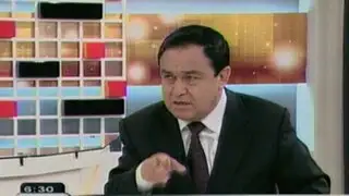 Otárola descarta renuncia de ministro de Energía y Minas tras incidente en Andahuaylas