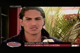 Paolo Guerrero cree en el triunfo ante Ecuador