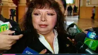 Amenazan de muerte a la congresista Celia Anicama