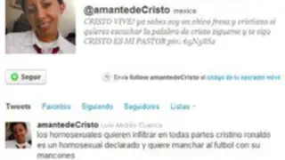 Afirmaciones de peruano homofóbico genera polémica mundial en Twitter