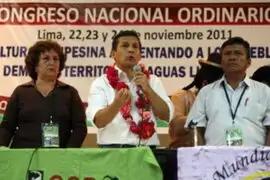 Ollanta Humala llamó a la cordura y al diálogo ante protestas en Cajamarca 