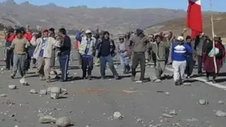 Se reanudan las movilizaciones contra proyecto Conga en Cajamarca