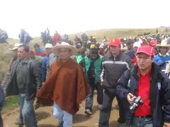 Desde Cajamarca corresponsal de Panamericana advierte que la protesta “antiminera” sigue en pie   
