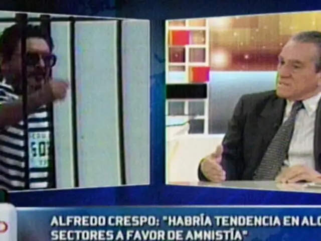 Alfredo Crespo: Sendero tiene derecho a participar en próximos comicios