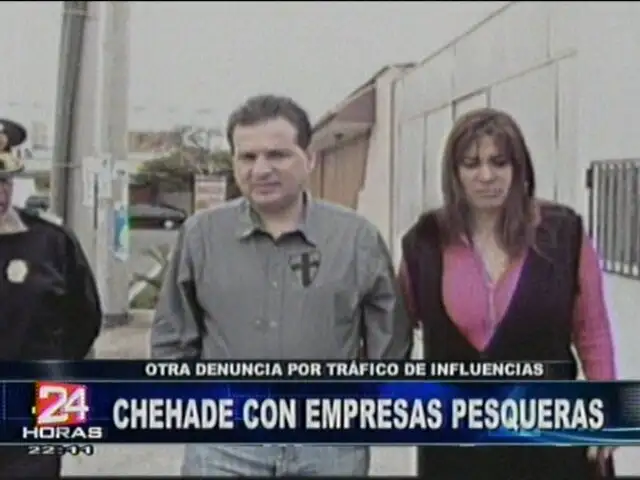 La extraña visita de Omar Chehade a empresas pesqueras de Chimbote