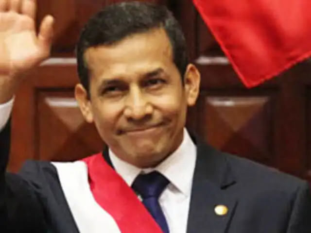 Gestión del presidente Humala logra el 62.2% de aprobación en Lima y Callao