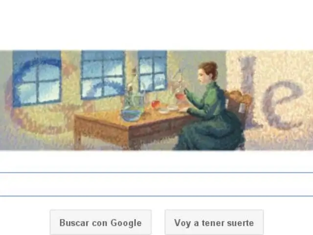 Google rinde homenaje a Marie Curie por sus 144 aniversario 