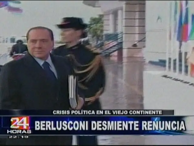 Crisis política en Italia marca el inicio del fin de Silvio Berlusconi