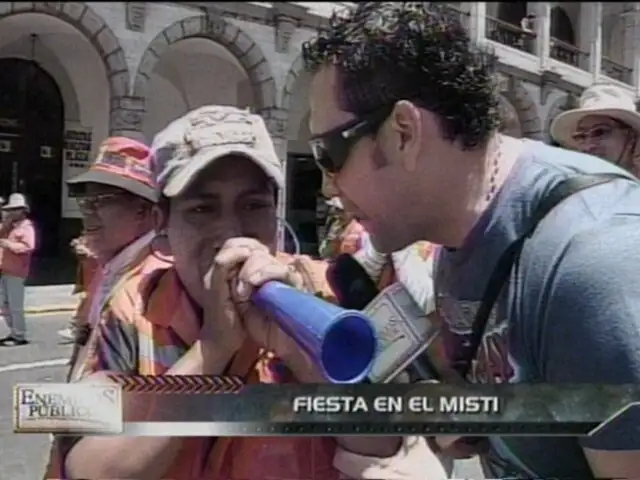 Fiesta en el Misti por alentar a la selección 