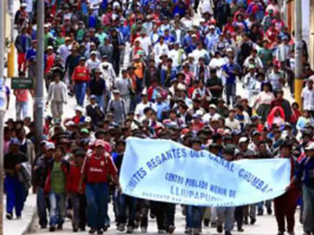 Levantan protesta antiminera en Andahuaylas tras acuerdos con el Gobierno