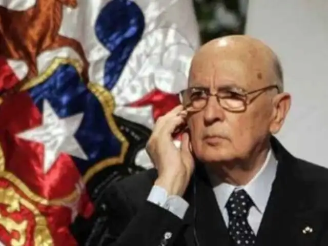 Presidente italiano Giorgio Napolitano ve como prioridad recuperar la confianza de Europa