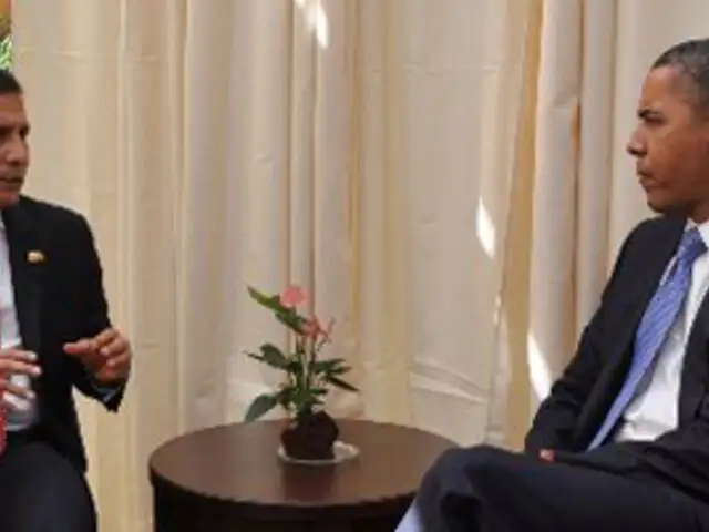 Presidente Humala se reunió Obama en plenaria de APEC