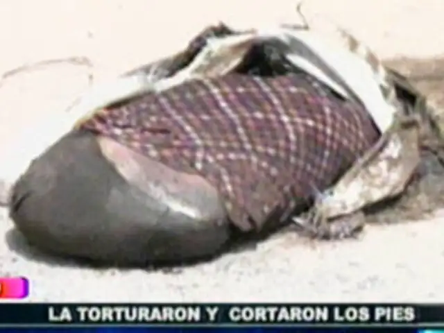 Trujillo: Hallan cuerpo de mujer torturada y mutilada en saco de polietileno