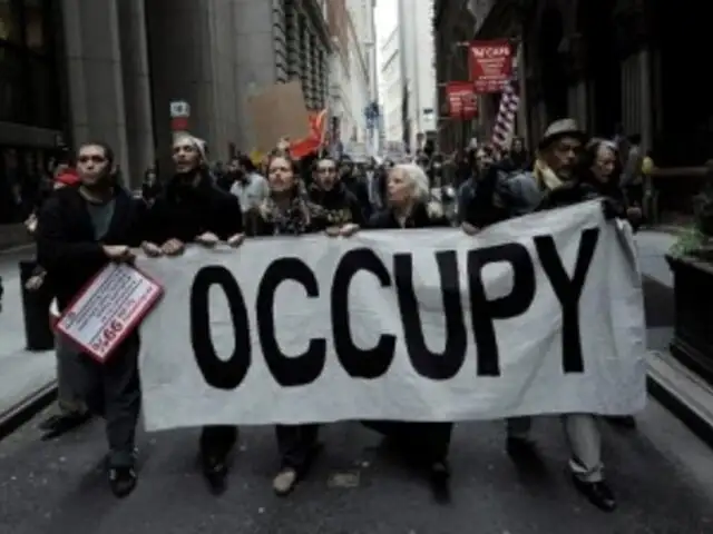 Movimiento “Ocupemos Wall Street” celebra dos meses de creado con protestas en Nueva York