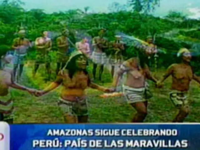 El Amazonas sigue celebrando su distinción como maravilla natural