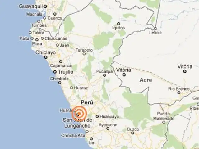 Fuertes sismos se registraron esta madrugada en Perú, Chile, Argentina y Nueva Zelanda