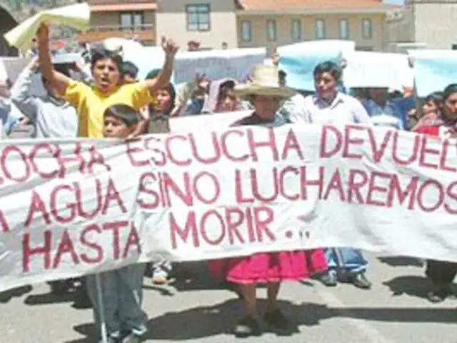 Cajamarca continuará con protestas si Gobierno no escuchan sus reclamos