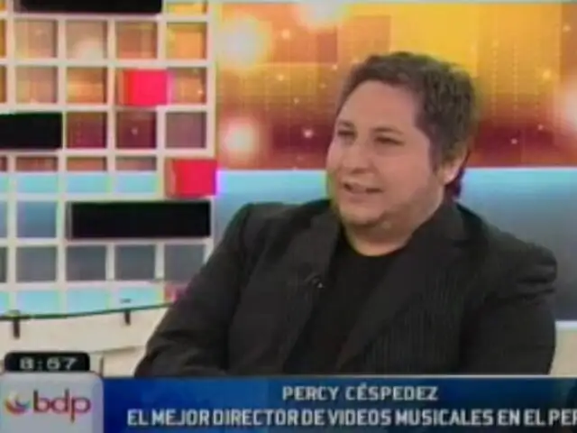 Videasta Percy Céspedez comenta sus producciones musicales en el Perú