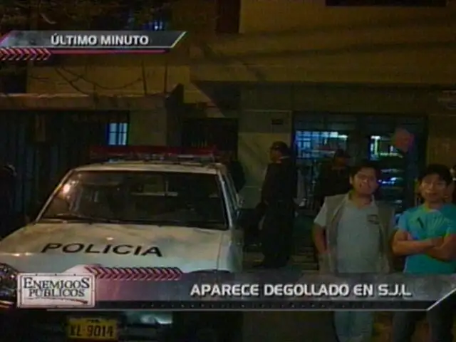 Noche de sangre en hogar de San Juan de Lurigancho  