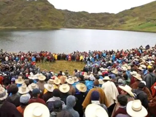 Cajamarca enviaría delegación a Lima para dialogar sobre proyecto Conga