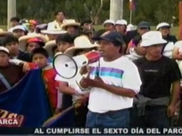 Cajamarca: Instan a dirigentes antimineros a reflexionar y sentarse a dialogar