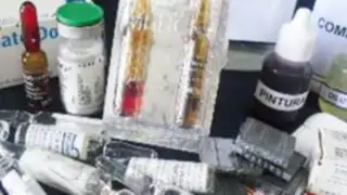 15 toneladas de medicinas ilegales fueron decomisadas este año en el Perú