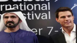 Tom Cruise inauguró el Festival cinematográfico de Dubai  