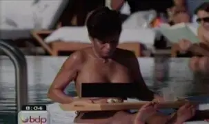 Esposa de Samuel Eto'o se deja ver en "topless" en Miami