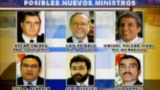 El Dominical le presenta los probables nuevos rostros del Gabinete Valdés