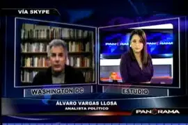 Álvaro Vargas Llosa descartó “militarización” en el Gabinete Valdés