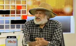 Izquierdista Hugo Blanco habla sobre los conflictos sociales en el país