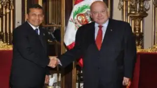 Presidente Ollanta Humala se reunió con secretario general de OEA 